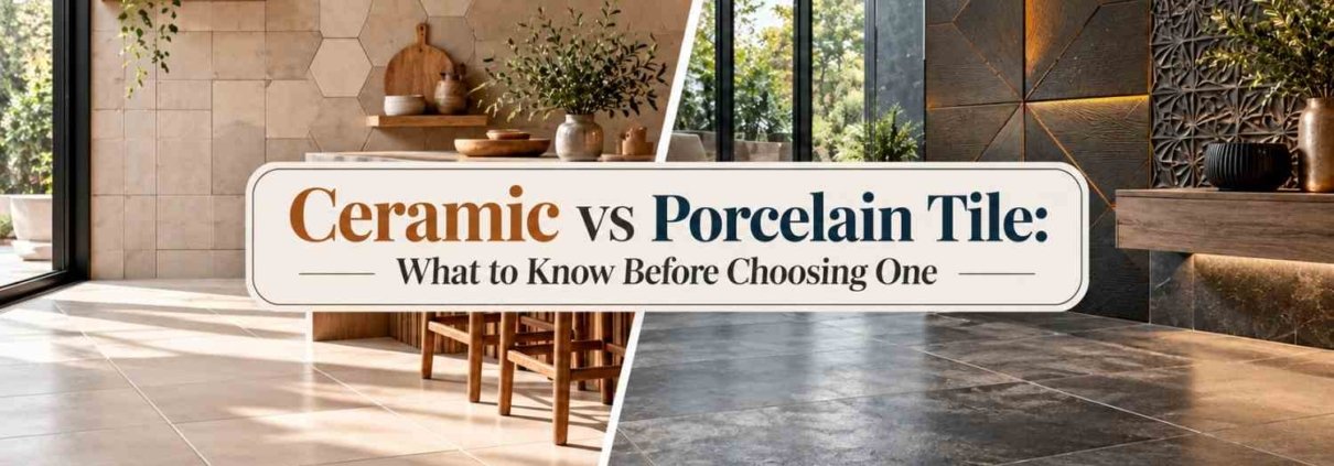 Ceramic vs Porcelain Tile